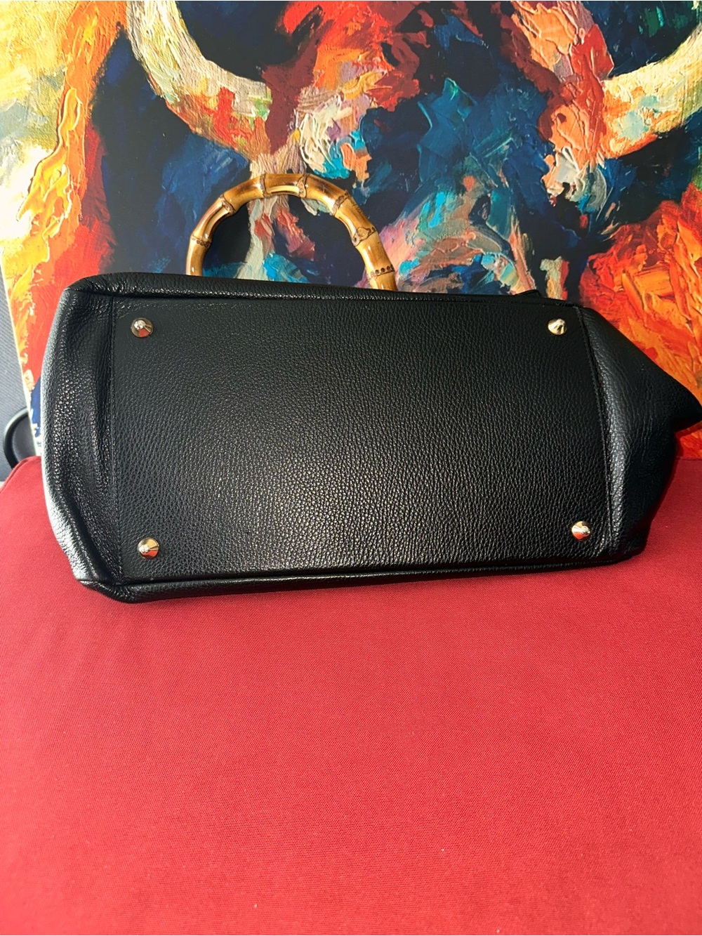 #38 Mark and Graham BAMBOO ELISABETTA SLOUCH HANDBAG JTG- sanvalentin.cl - Picture 8 of 12
